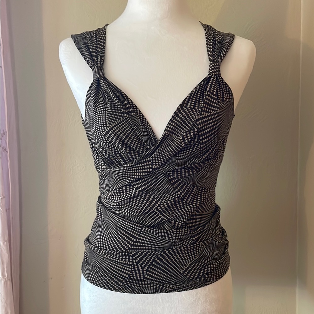 Stylish Brown and Tan Women's Top